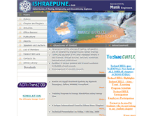 Tablet Screenshot of ishraepune.org